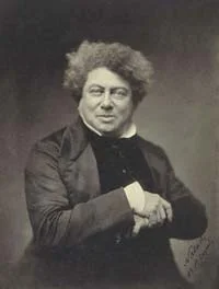 Alexandre Dumas - Portrait photograph