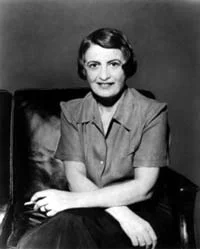 Ayn Rand - Portrait photograph