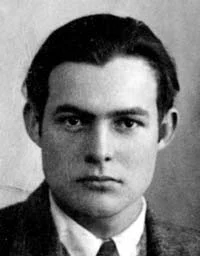 Ernest Hemingway - Portrait photograph
